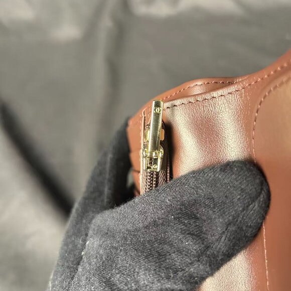 Chanel Classic Quilted Caviar Leather Passport Holder — Black with Gold CC - Picture 8 of 15